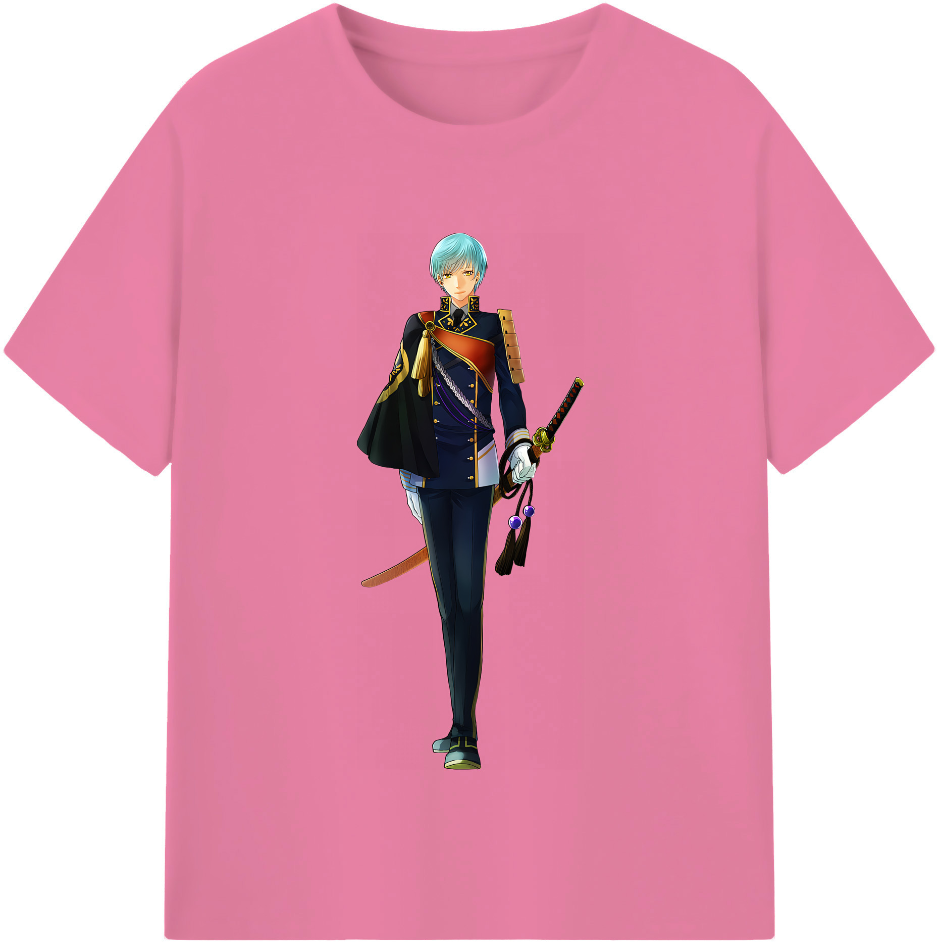 （画像用） 刀剣乱舞 Touken Ranbu 綿100％半袖Tシャツ（フロントプリント）